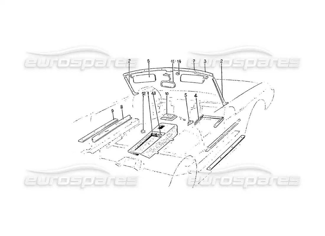 part diagram containing part number 242-76-536-00