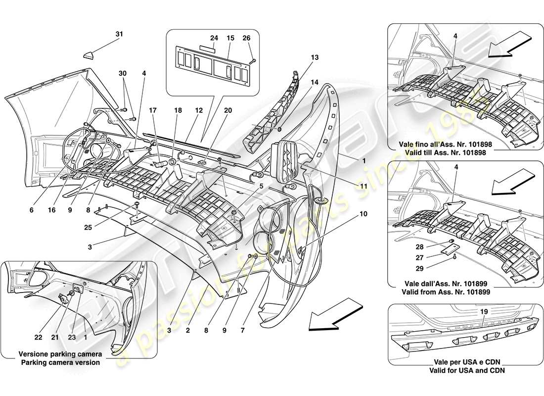 part diagram containing part number 69769200