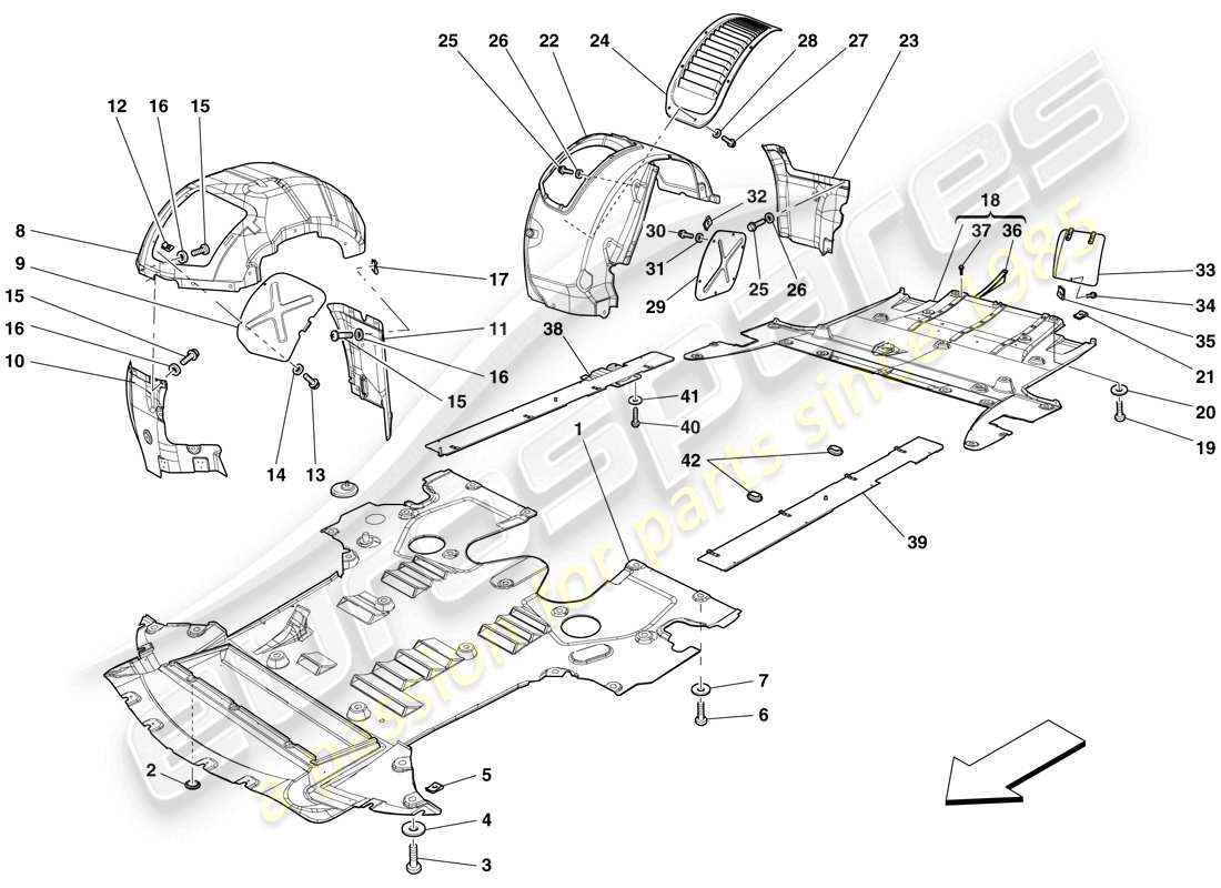 part diagram containing part number 83851800