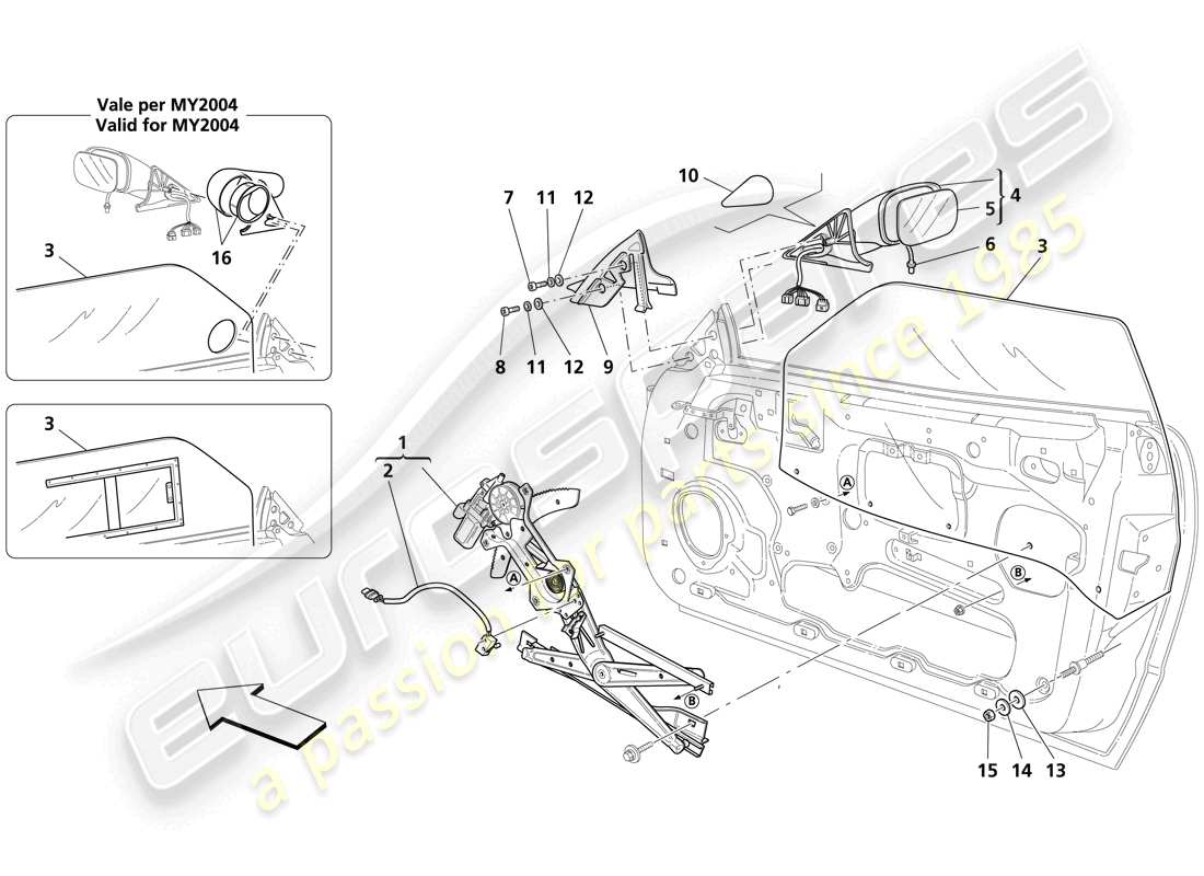 part diagram containing part number 68761300