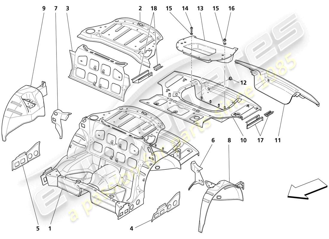 part diagram containing part number 980138511