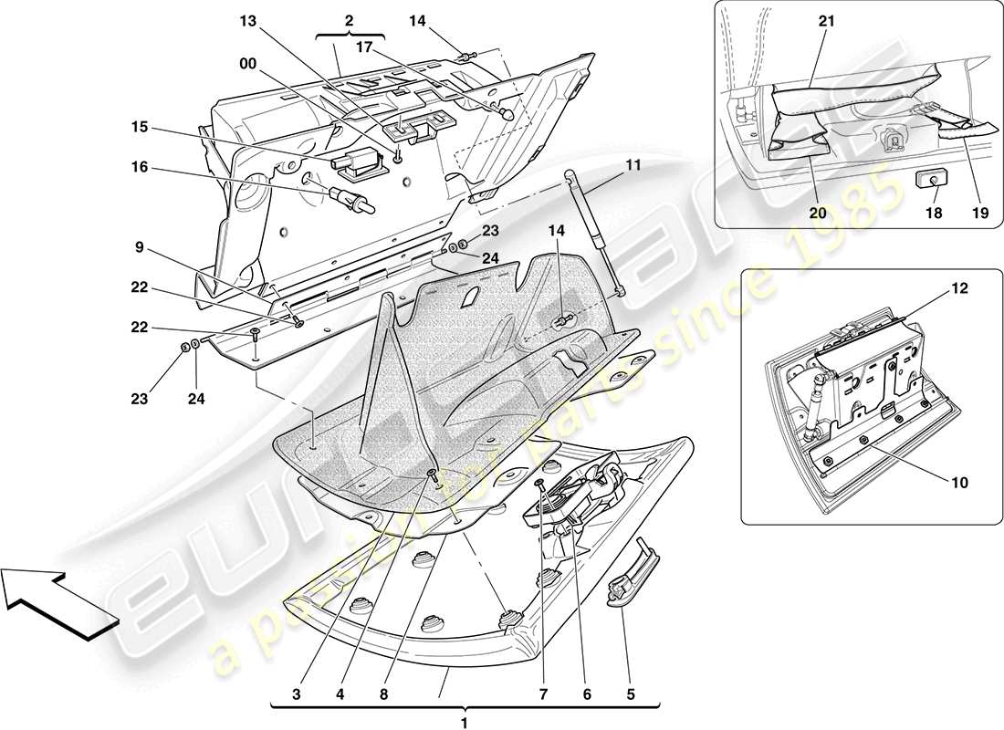 part diagram containing part number 81037500