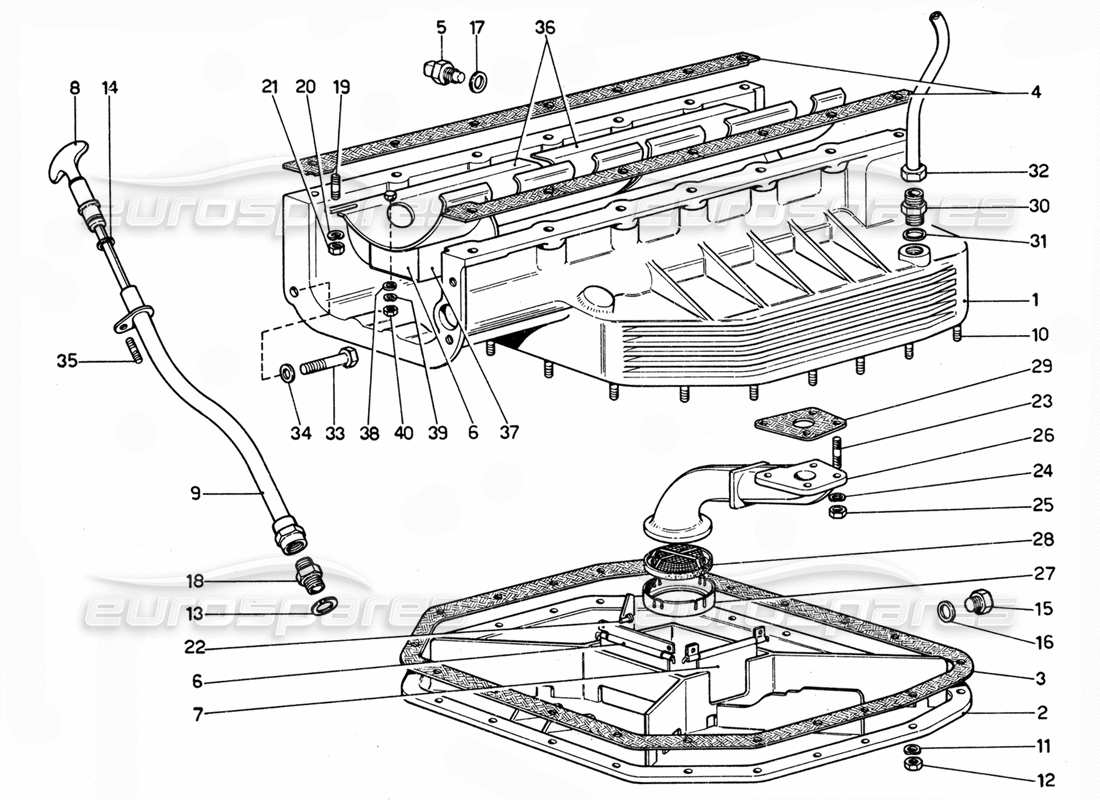 part diagram containing part number 95496