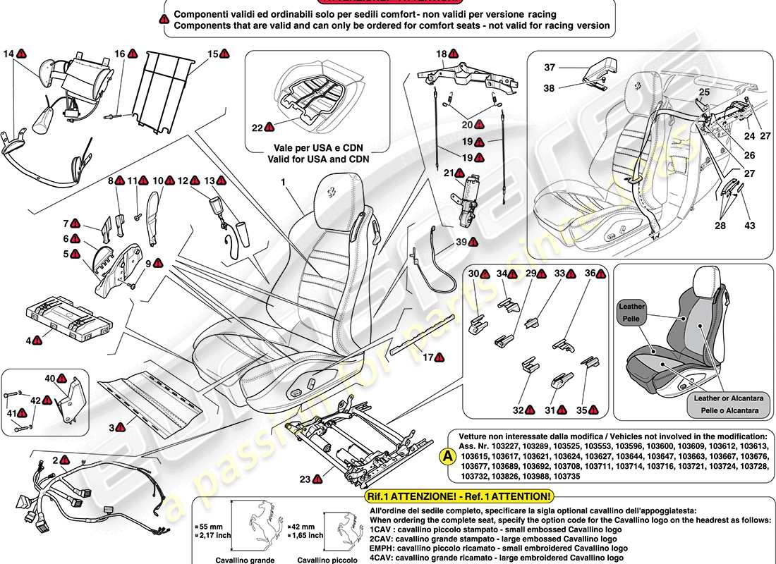 part diagram containing part number 9637....