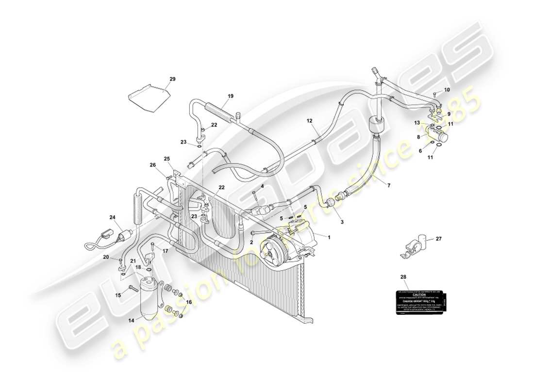 part diagram containing part number 697181