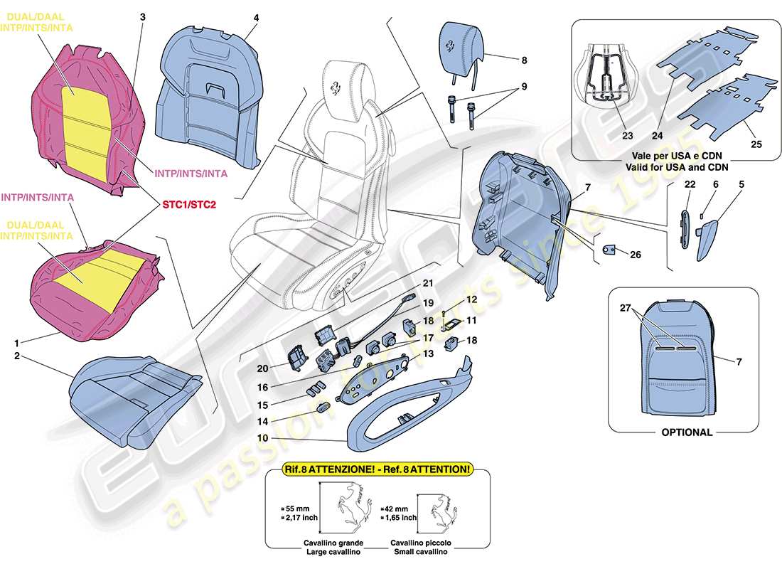 part diagram containing part number 860456