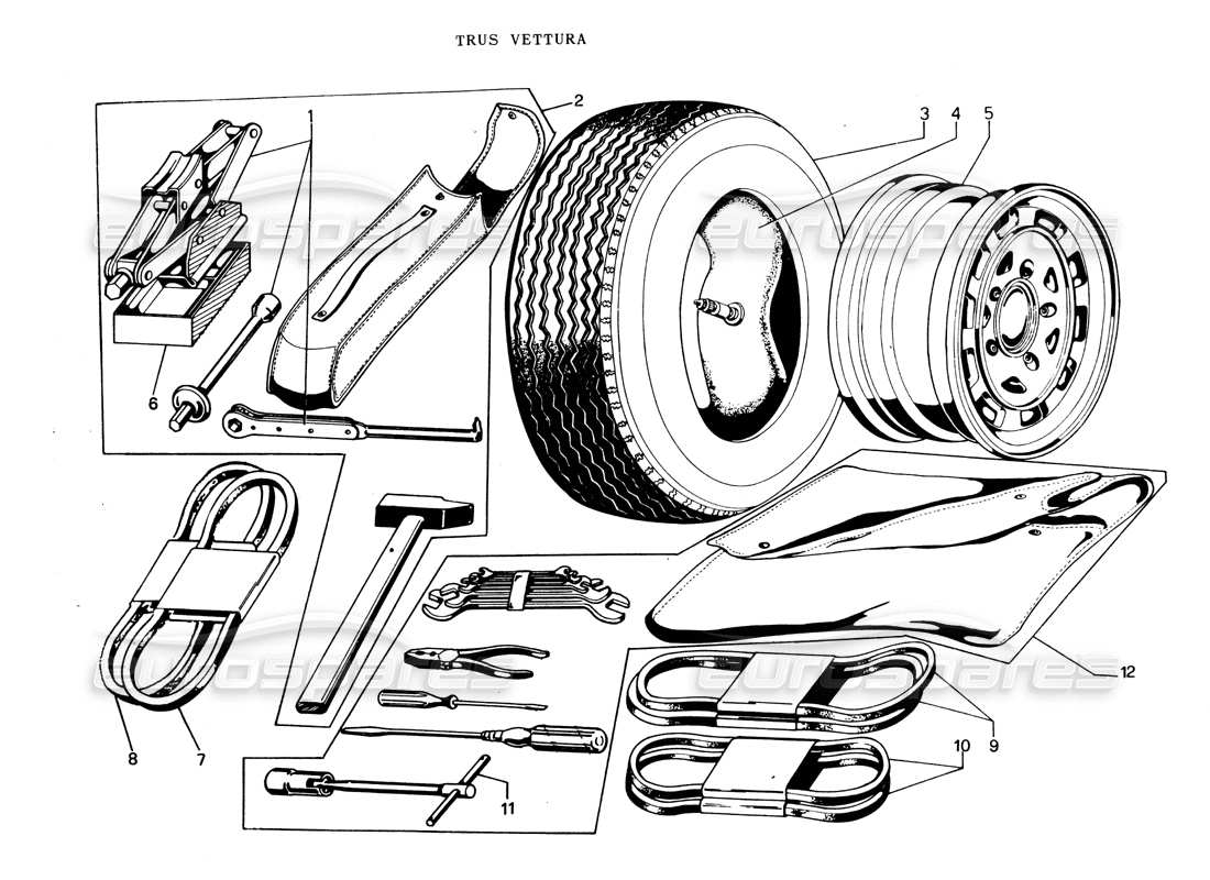 part diagram containing part number 006106133