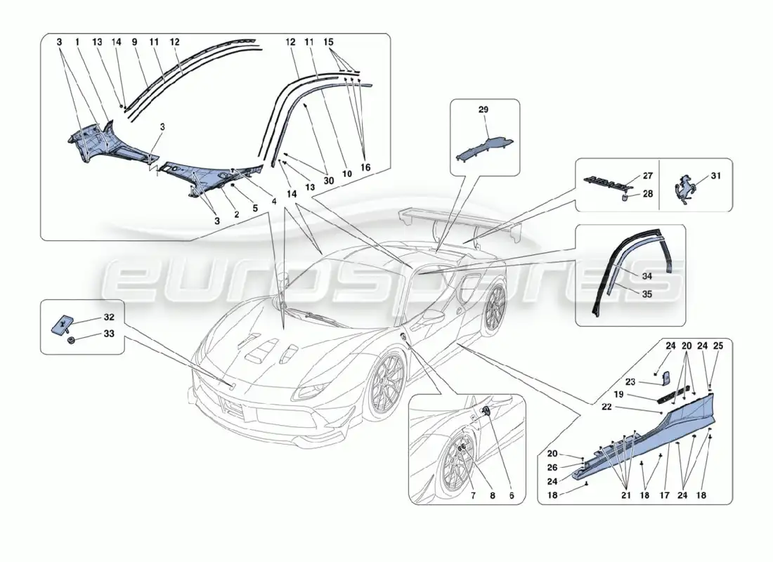 part diagram containing part number 88892400