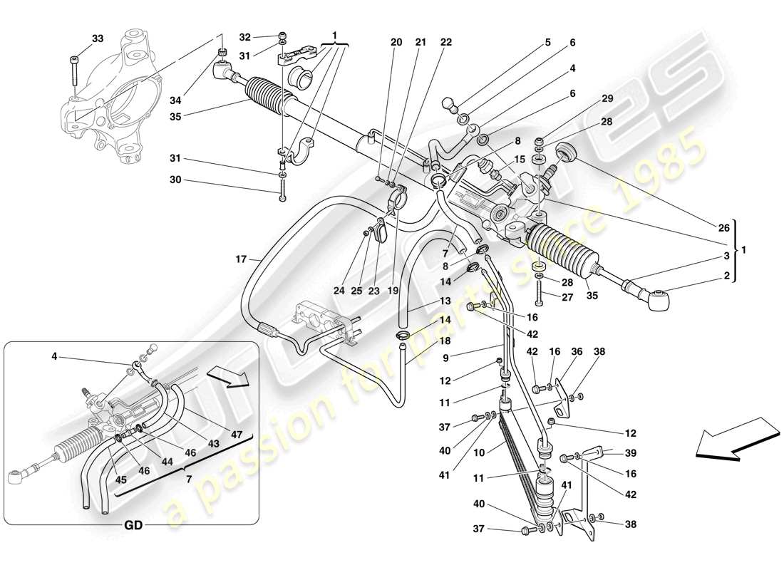 part diagram containing part number 12601277