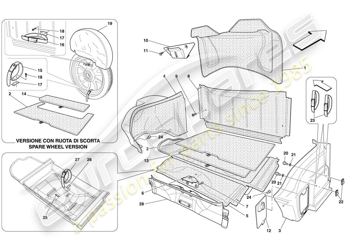 part diagram containing part number 69003690