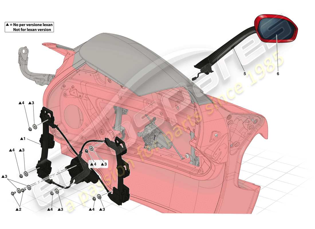 part diagram containing part number 65841100