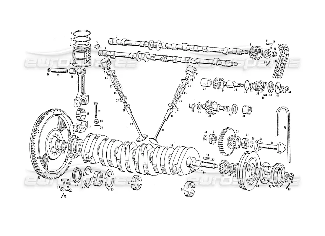 part diagram containing part number csc 43892