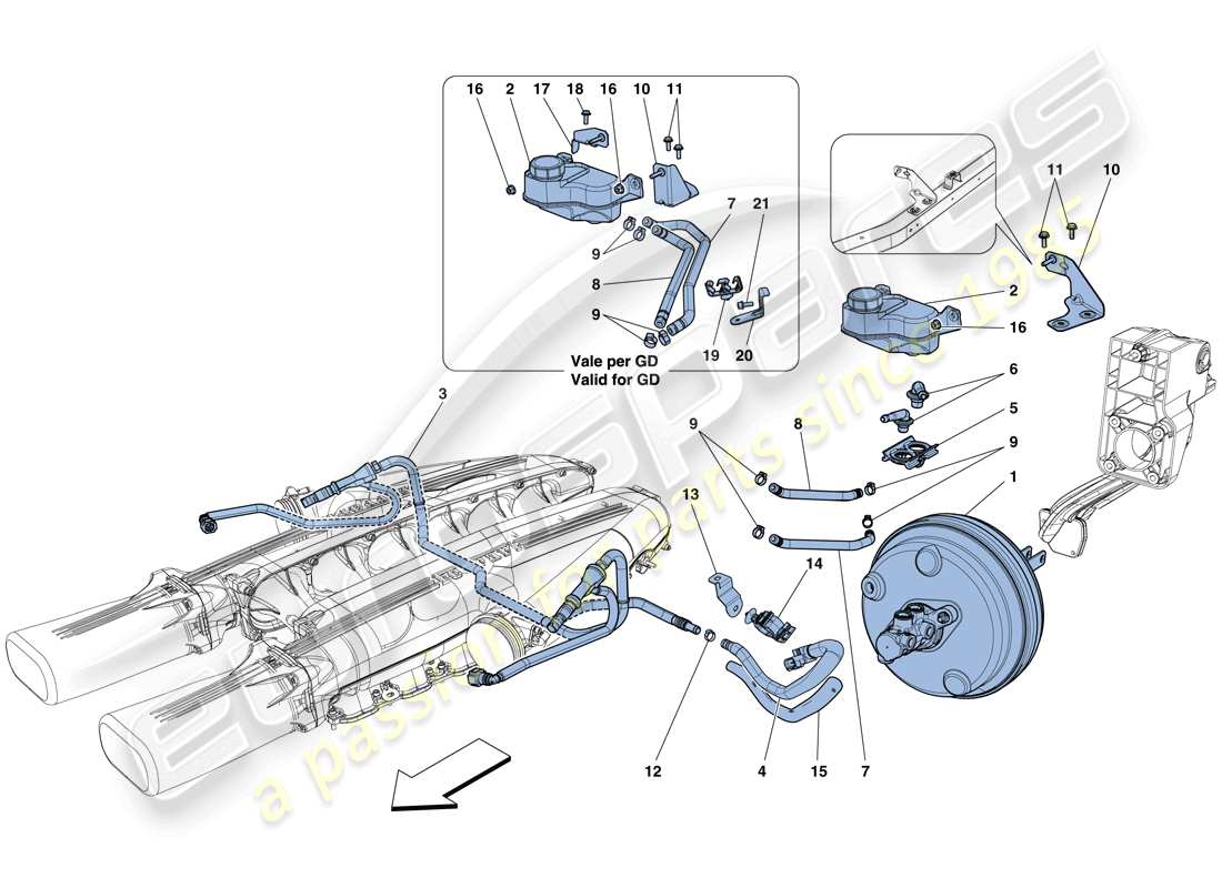 part diagram containing part number 287874