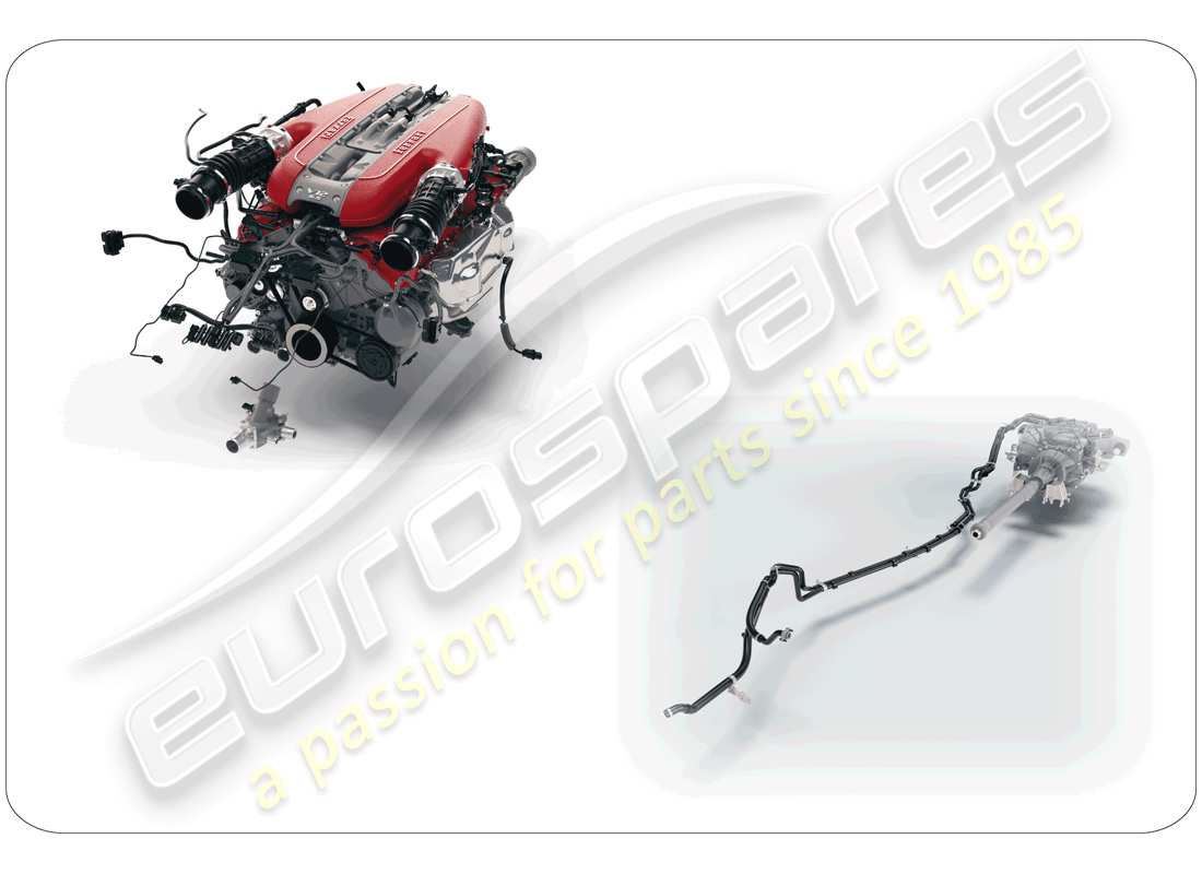 a part diagram from the ferrari 812 superfast (europe) parts catalogue