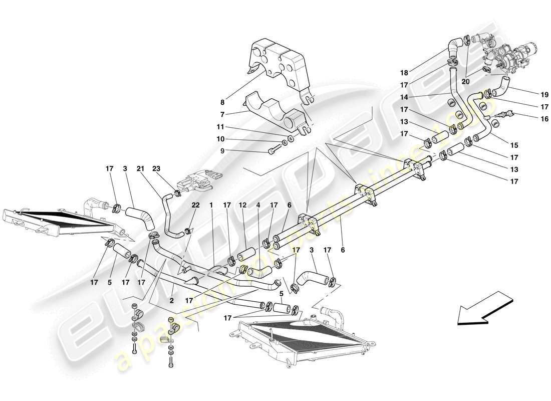 part diagram containing part number 188422