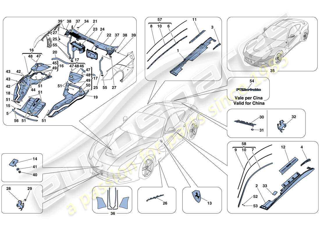 part diagram containing part number 85891000