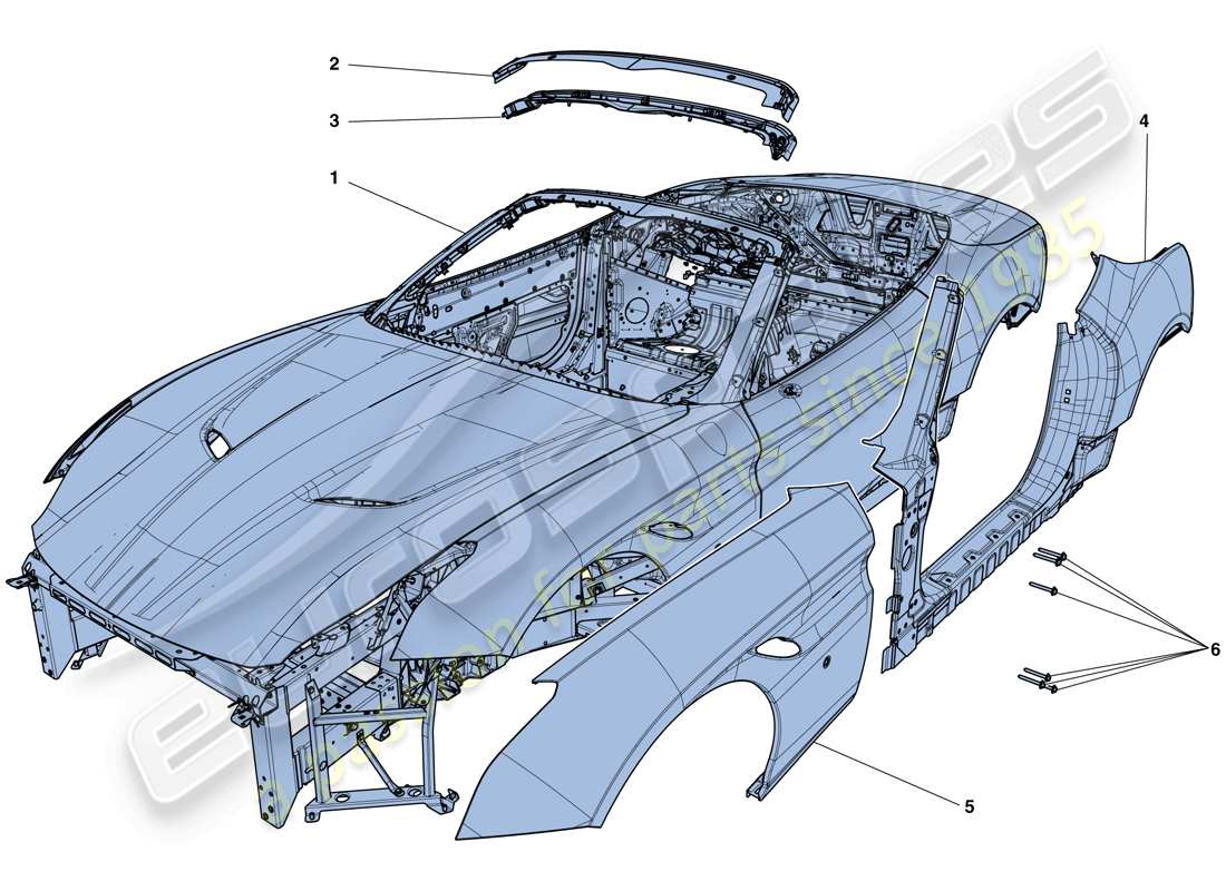 part diagram containing part number 85350911