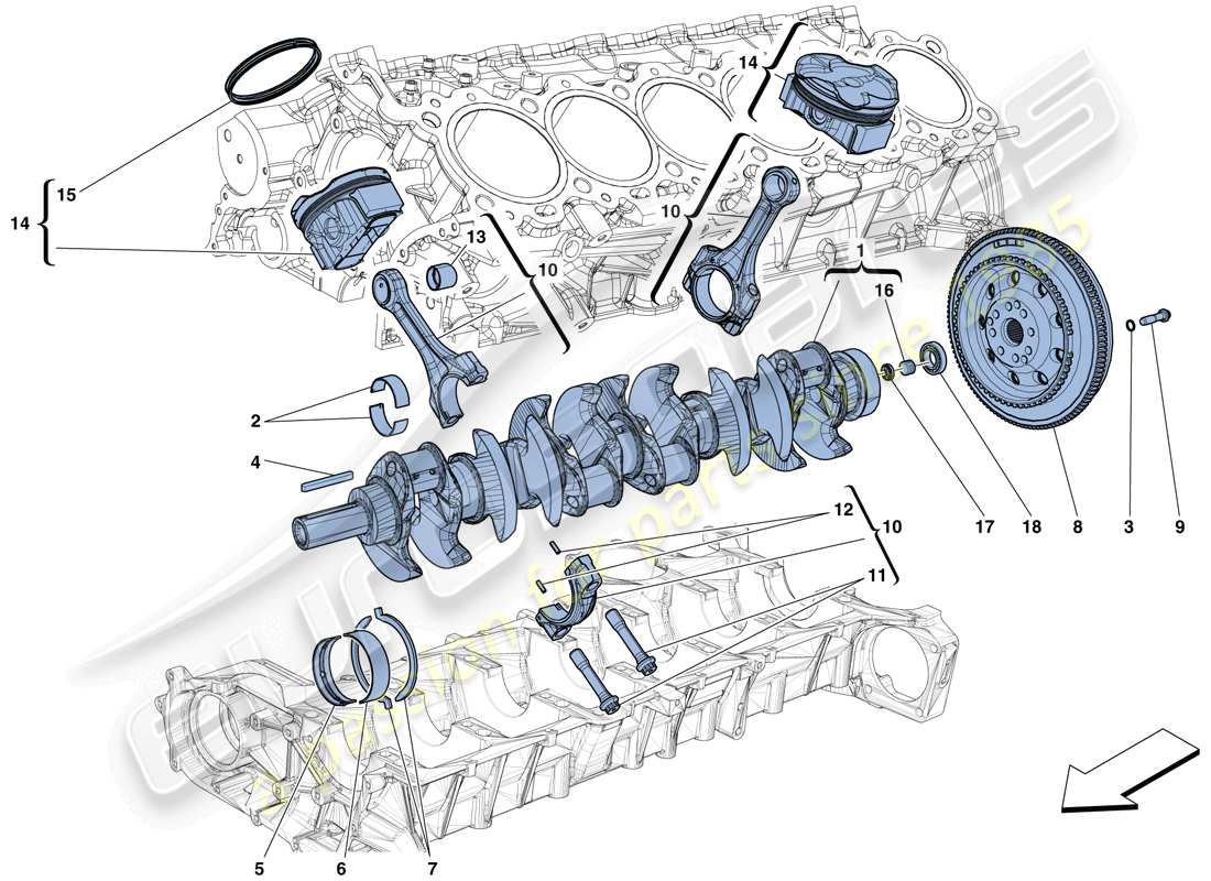 part diagram containing part number 863119