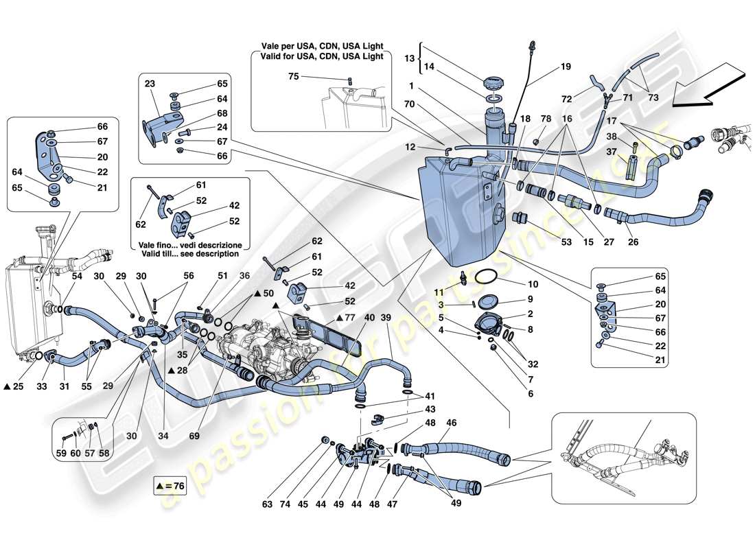 part diagram containing part number 291099