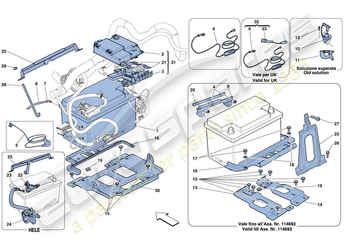 part diagram containing part number 82500400