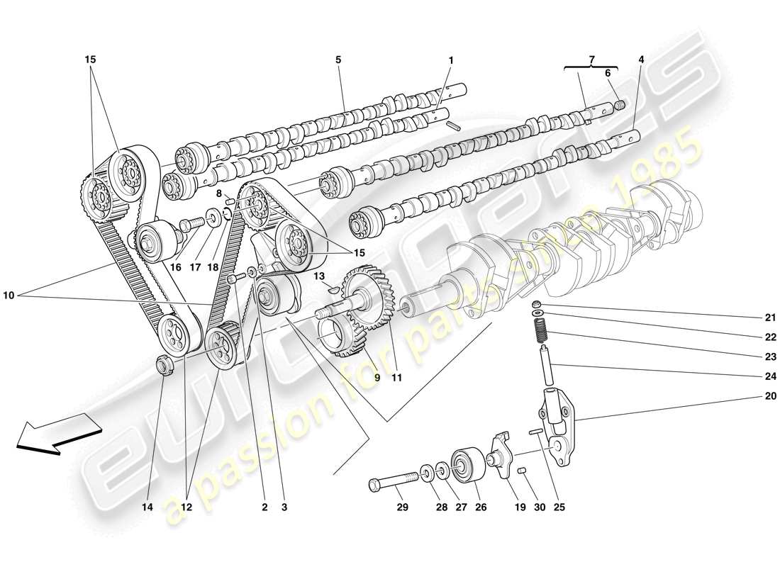 part diagram containing part number 184688