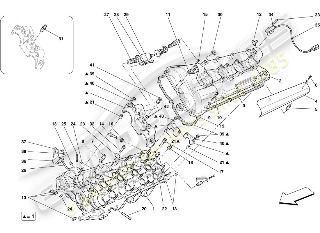 part diagram containing part number 219867