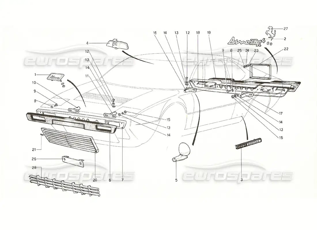 part diagram containing part number 40078800