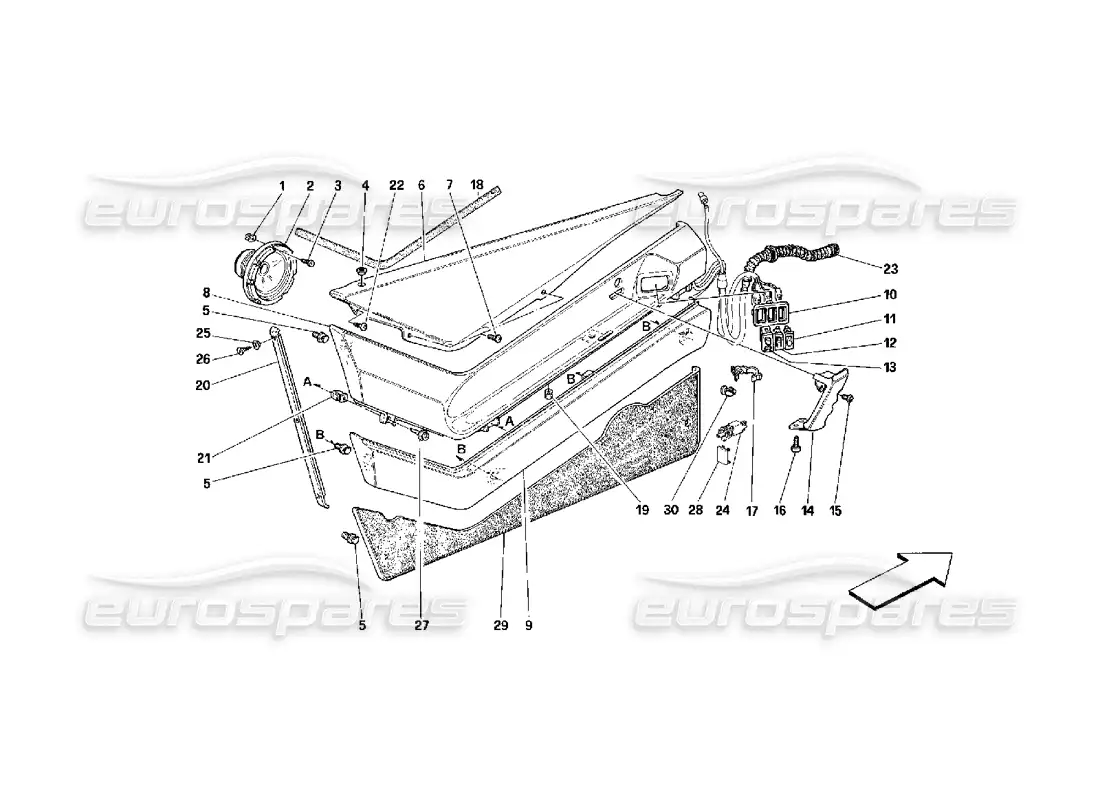 part diagram containing part number 621544..