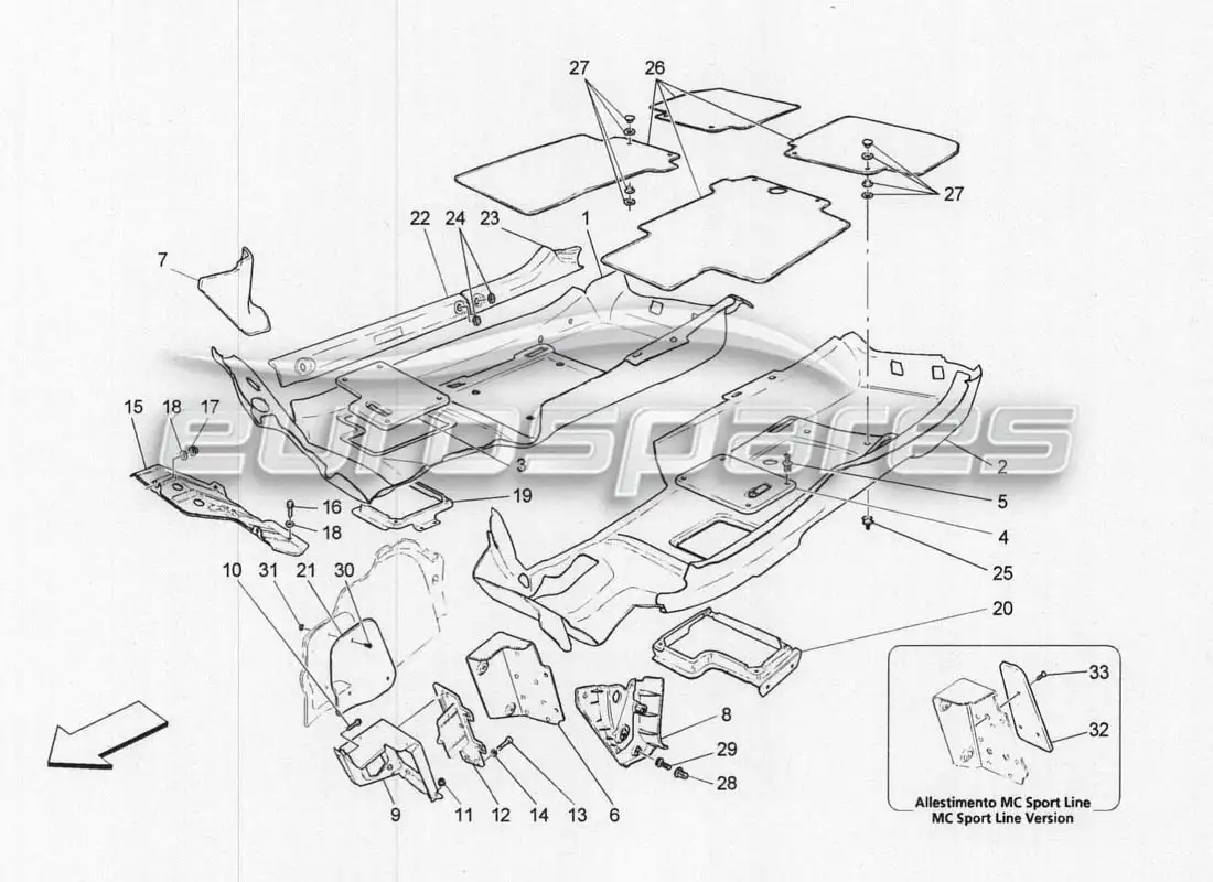 part diagram containing part number 815733..