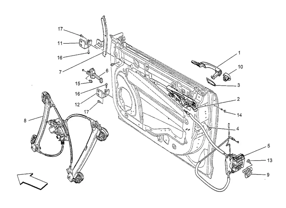 part diagram containing part number 670003104