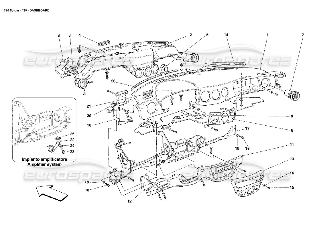 part diagram containing part number 650166..