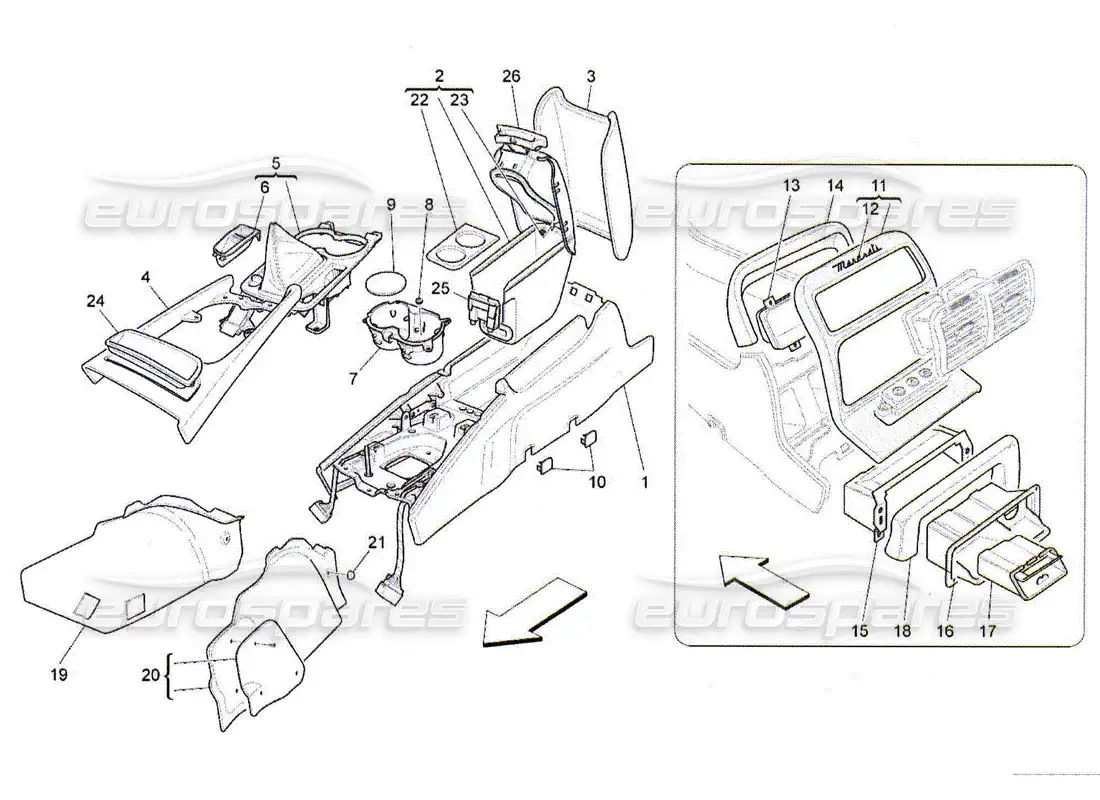 part diagram containing part number 69298000
