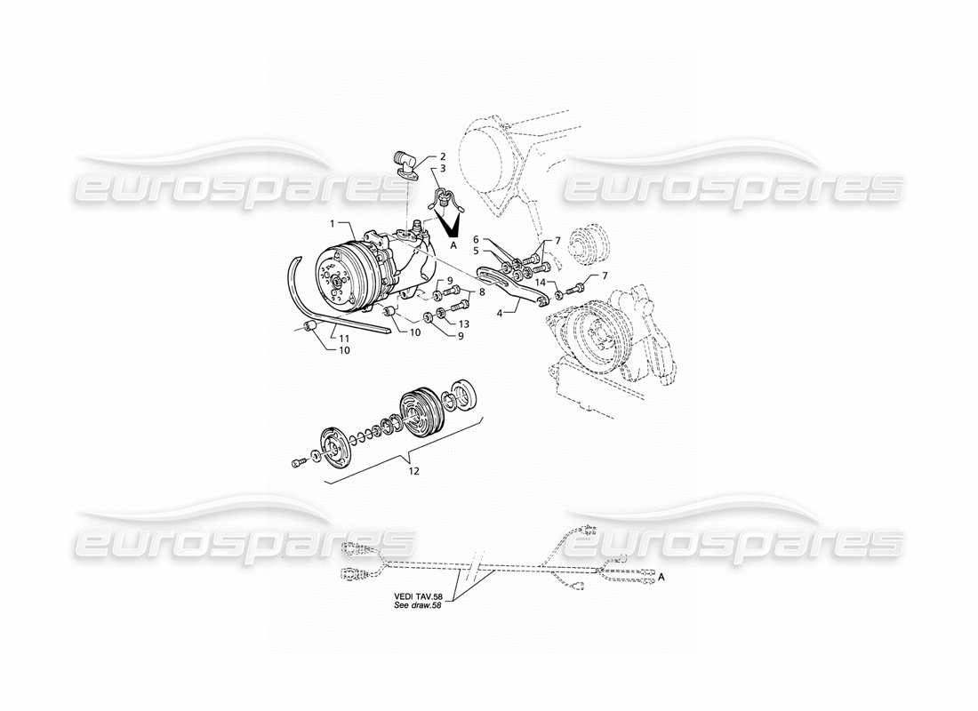 part diagram containing part number 98128