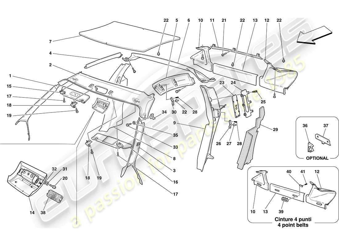 part diagram containing part number 69307300