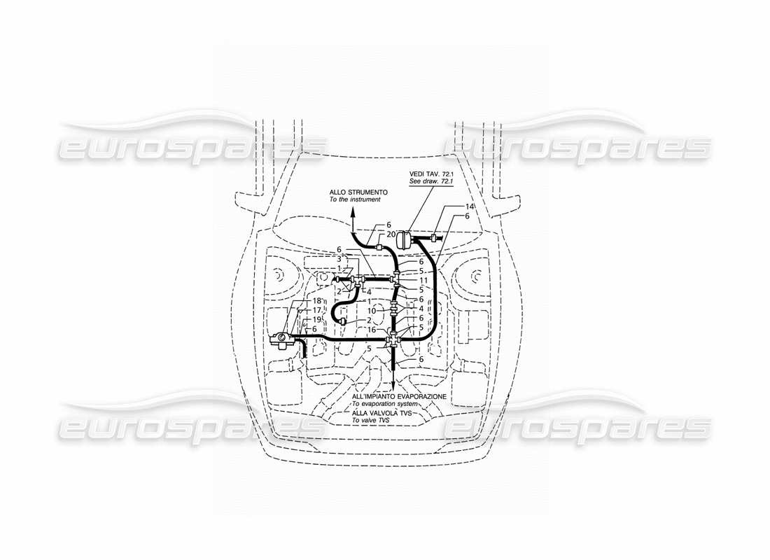 part diagram containing part number 300100803