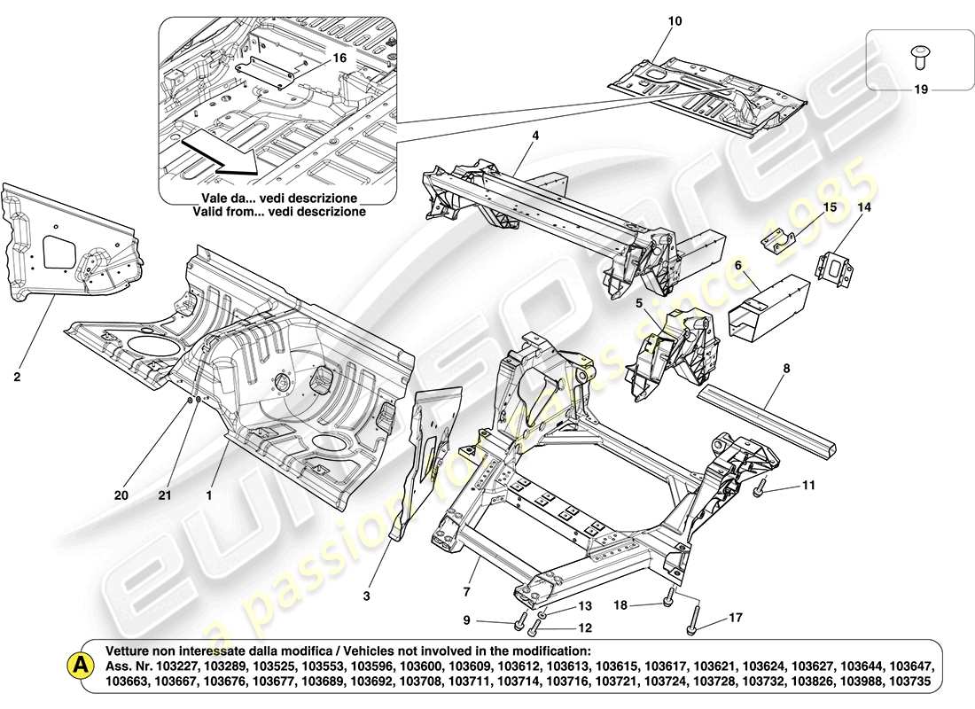 part diagram containing part number 16288724