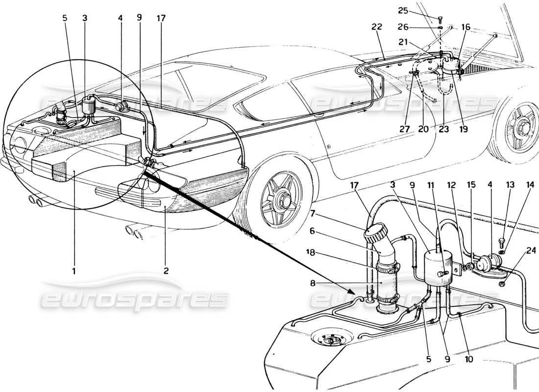 part diagram containing part number 5 x 12 uni 5739