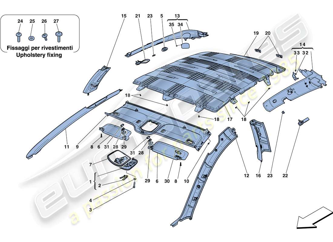 part diagram containing part number 256583