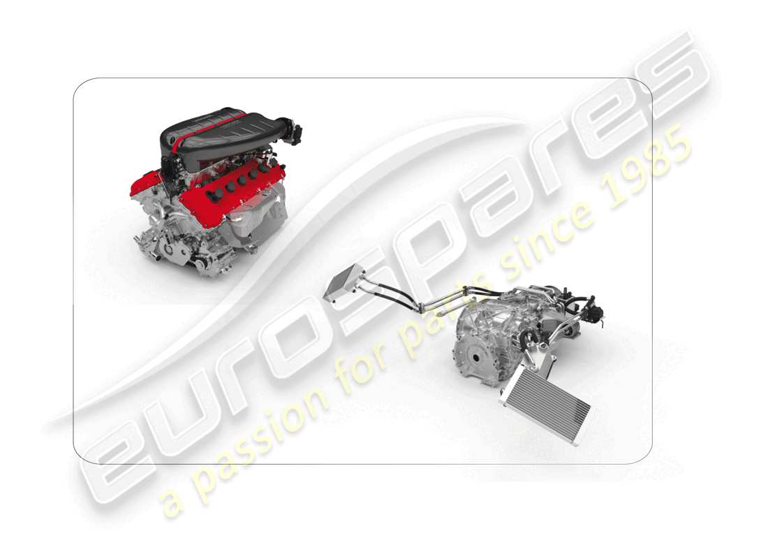 ferrari laferrari (europe) spare assembly units parts diagram