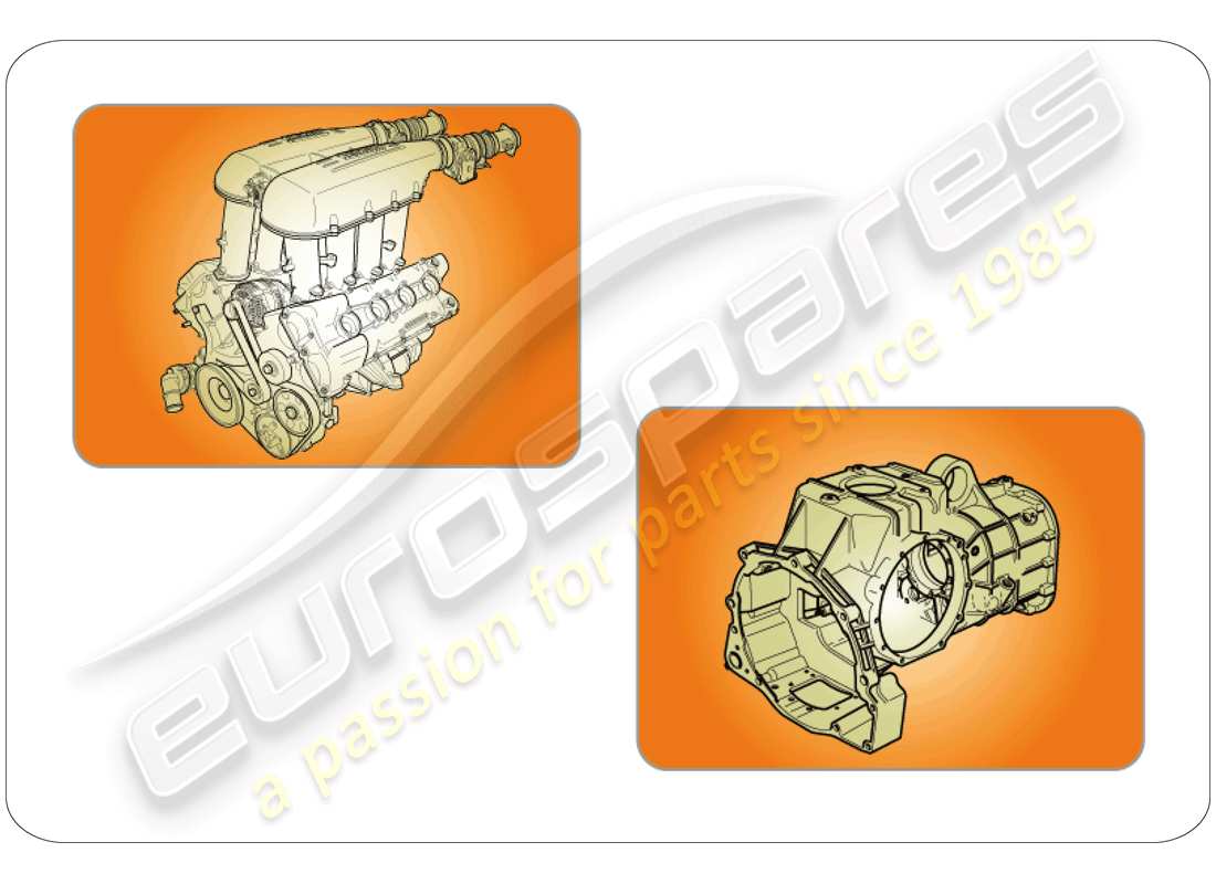 ferrari f430 scuderia (rhd) spare assembly units parts diagram