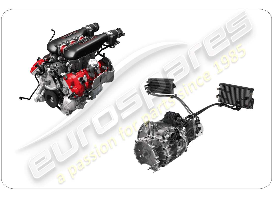 ferrari 458 speciale (usa) spare assembly units parts diagram
