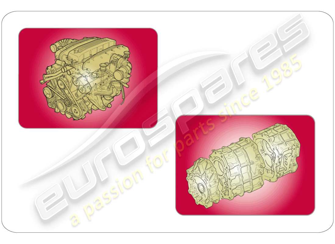 ferrari 612 sessanta (europe) spare assembly units parts diagram