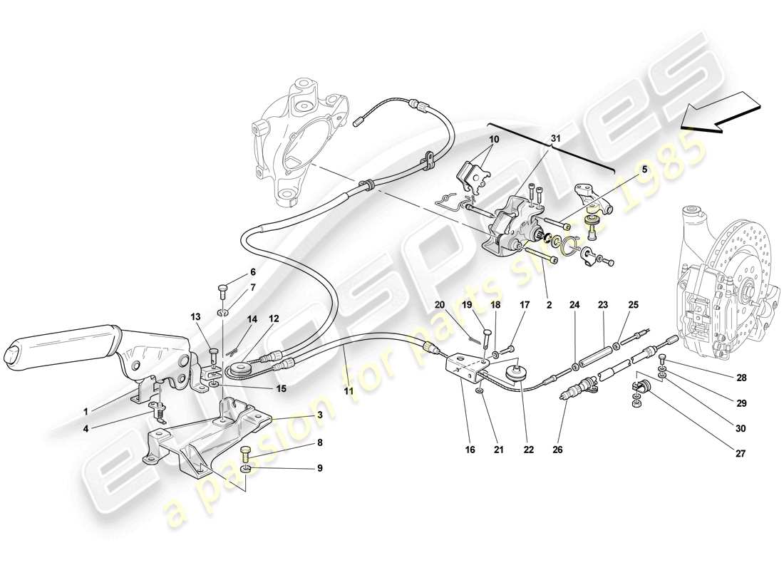 part diagram containing part number 256606