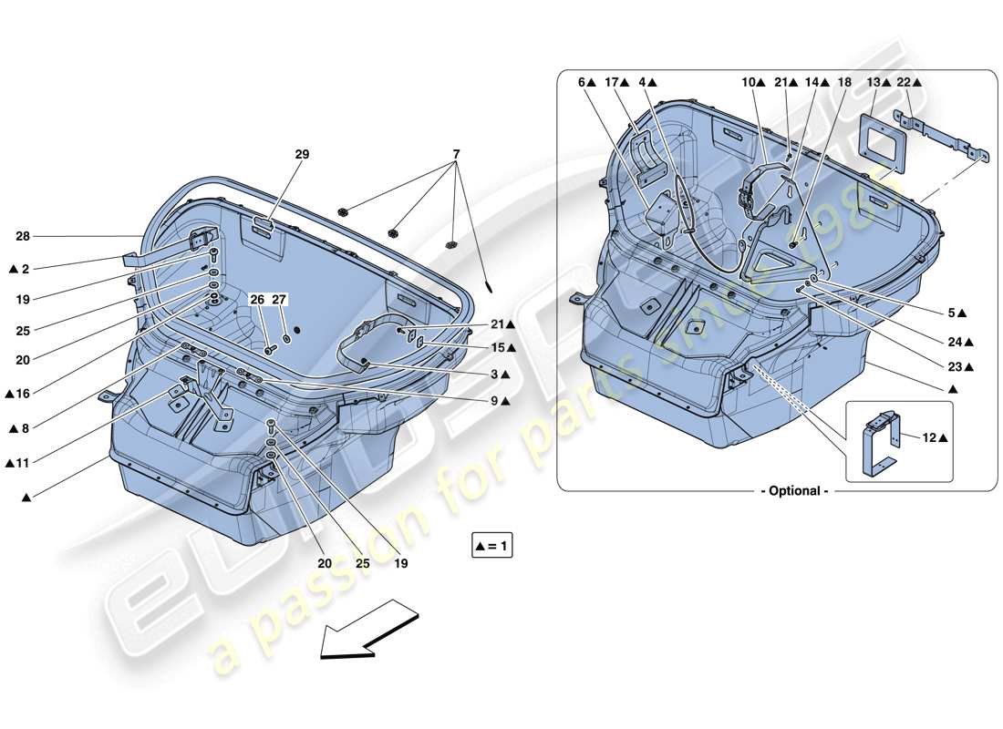 part diagram containing part number 85865800