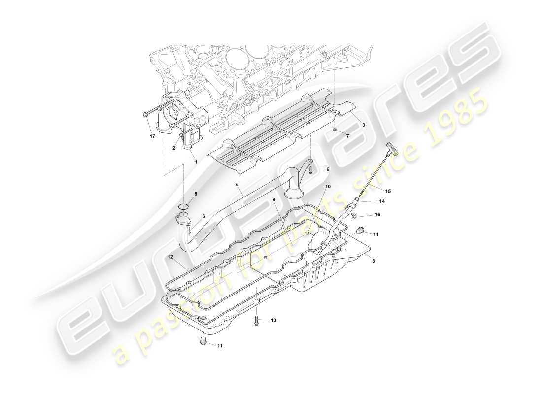 part diagram containing part number 697745