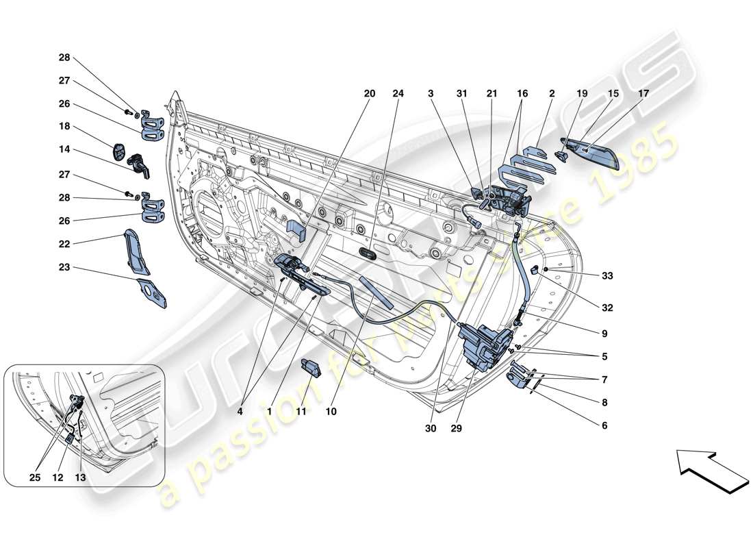 part diagram containing part number 87877200