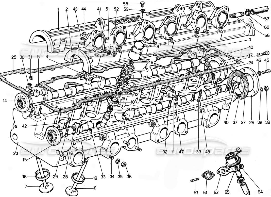 part diagram containing part number 162512
