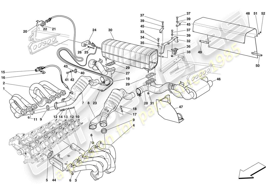 part diagram containing part number 168824
