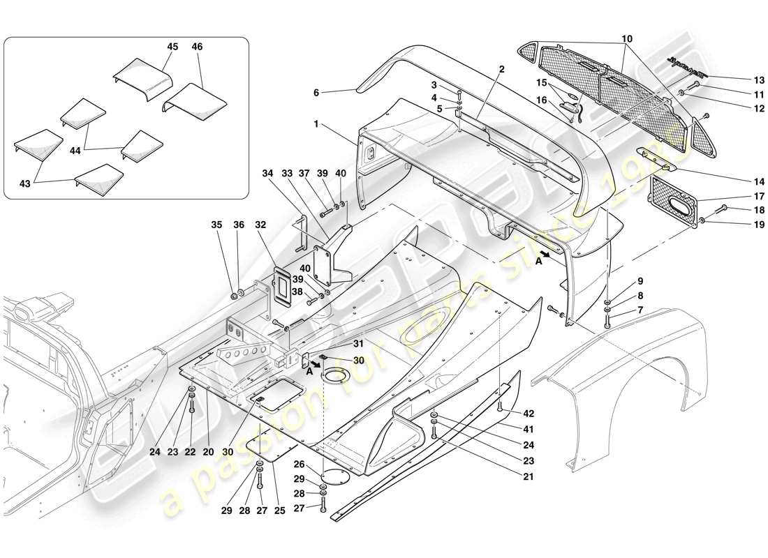 part diagram containing part number 14306387