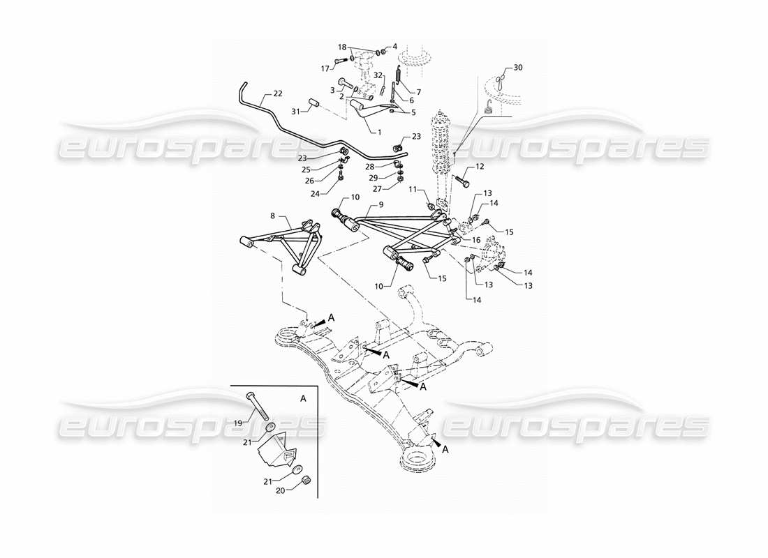 part diagram containing part number 97929